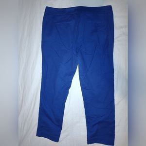 Stretchy Blue Pants for Work or Play